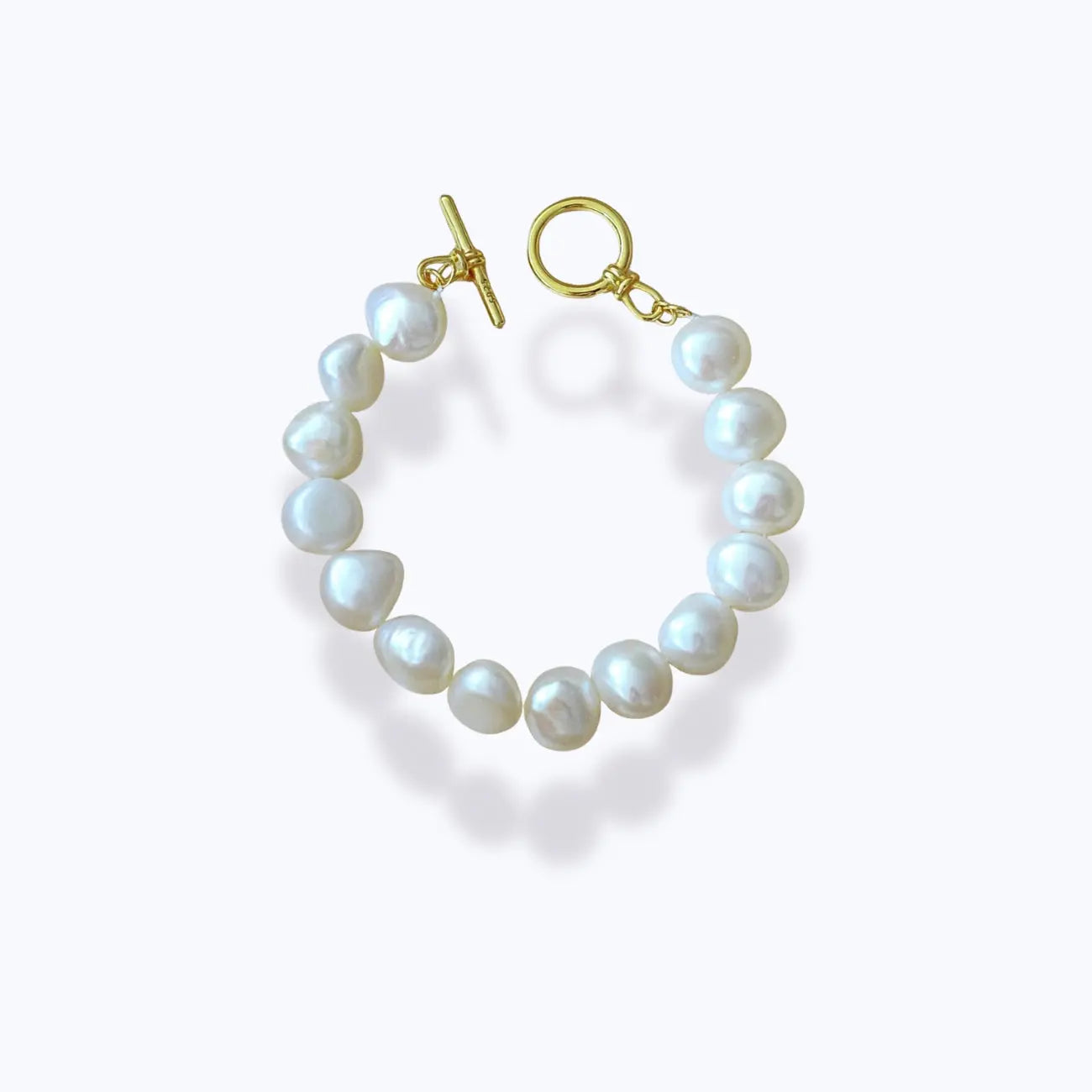 Barockperlen Armband aus Süßwasserperlen - Pearlsey