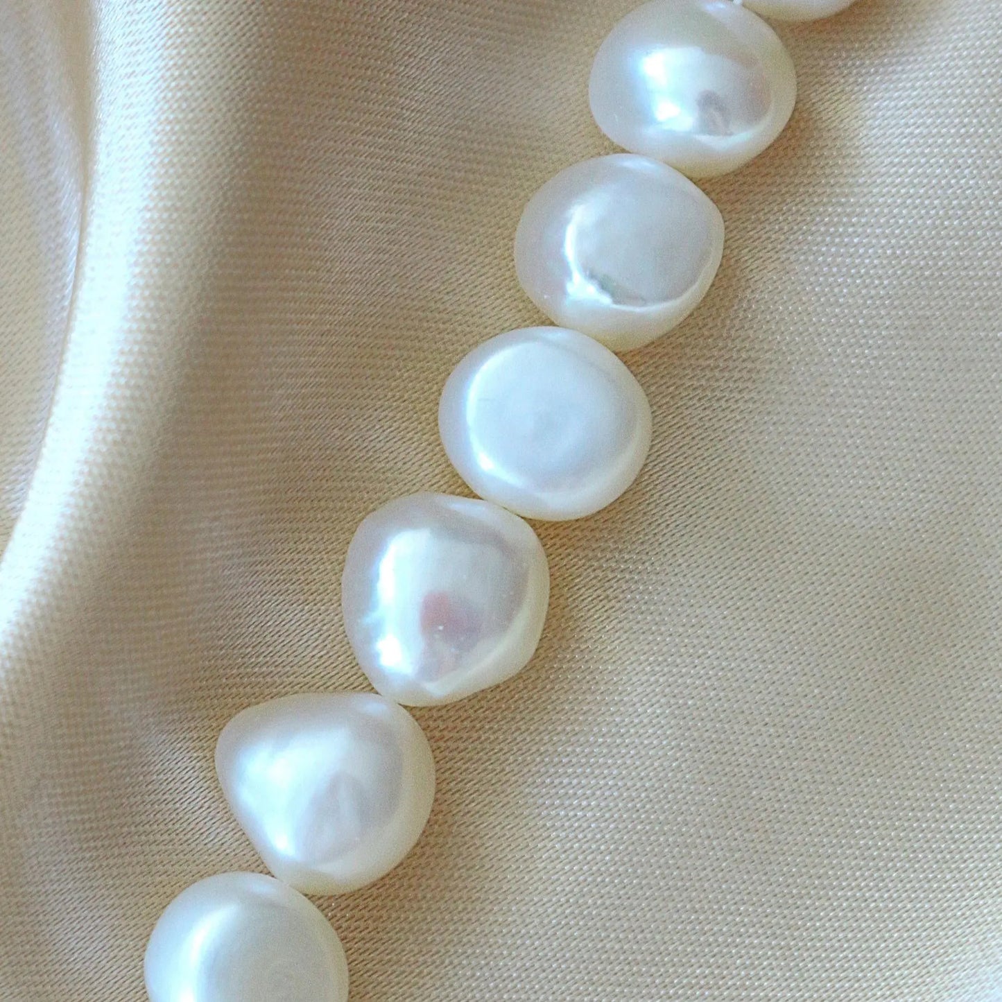 Barockperlen Armband aus Süßwasserperlen & 925er Sterling Silber - Pearlsey