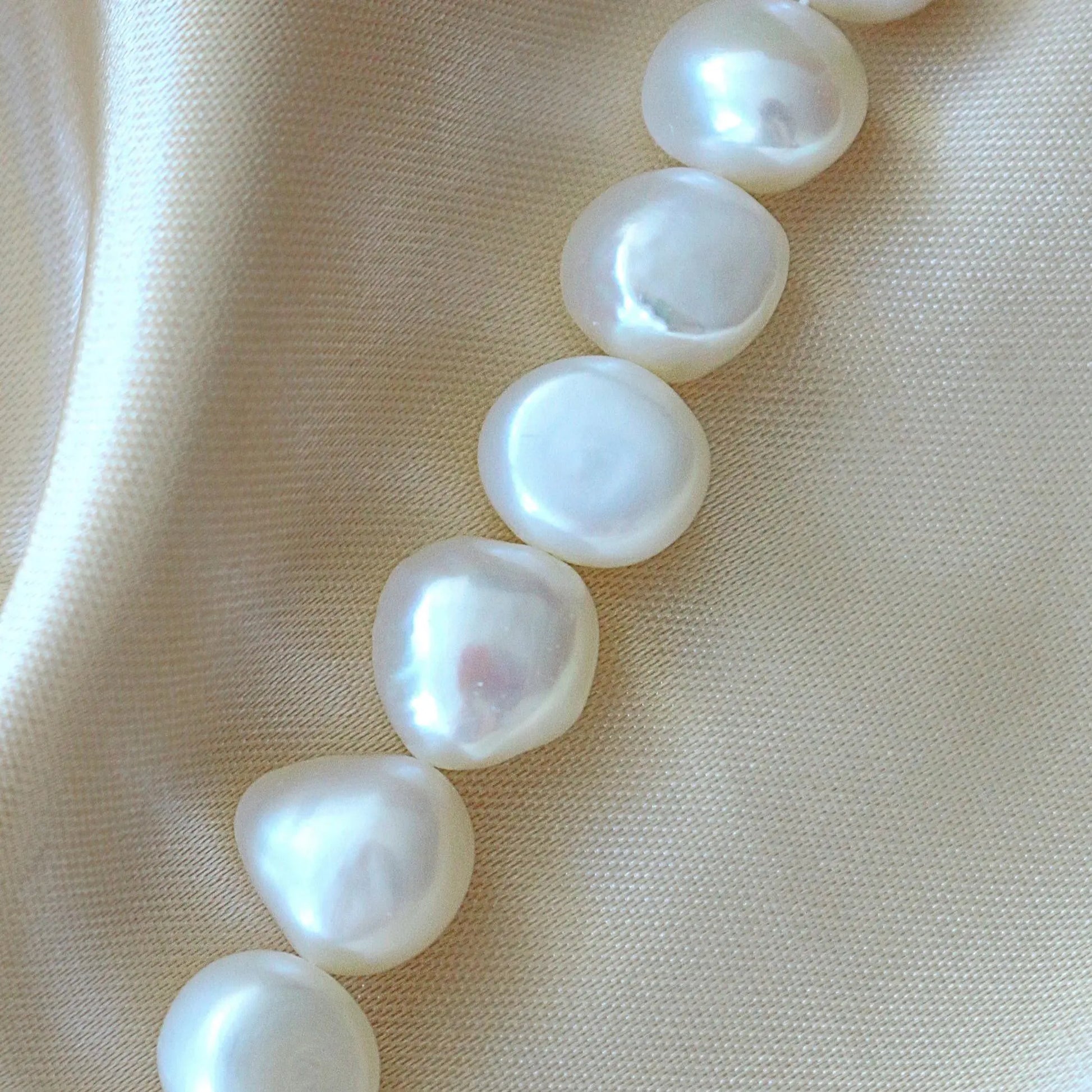 Barockperlen Armband aus Süßwasserperlen & 925er Sterling Silber - Pearlsey