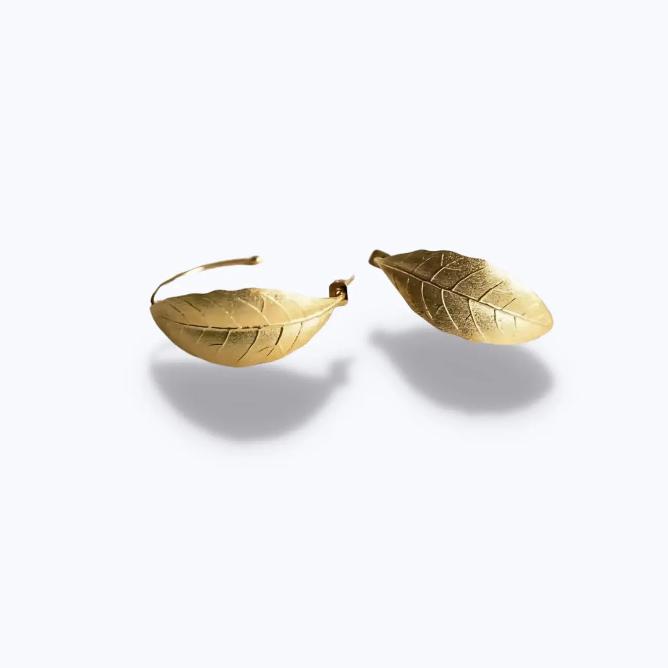 Creolen im Blattdesign "Boucles Flore" - Pearlsey