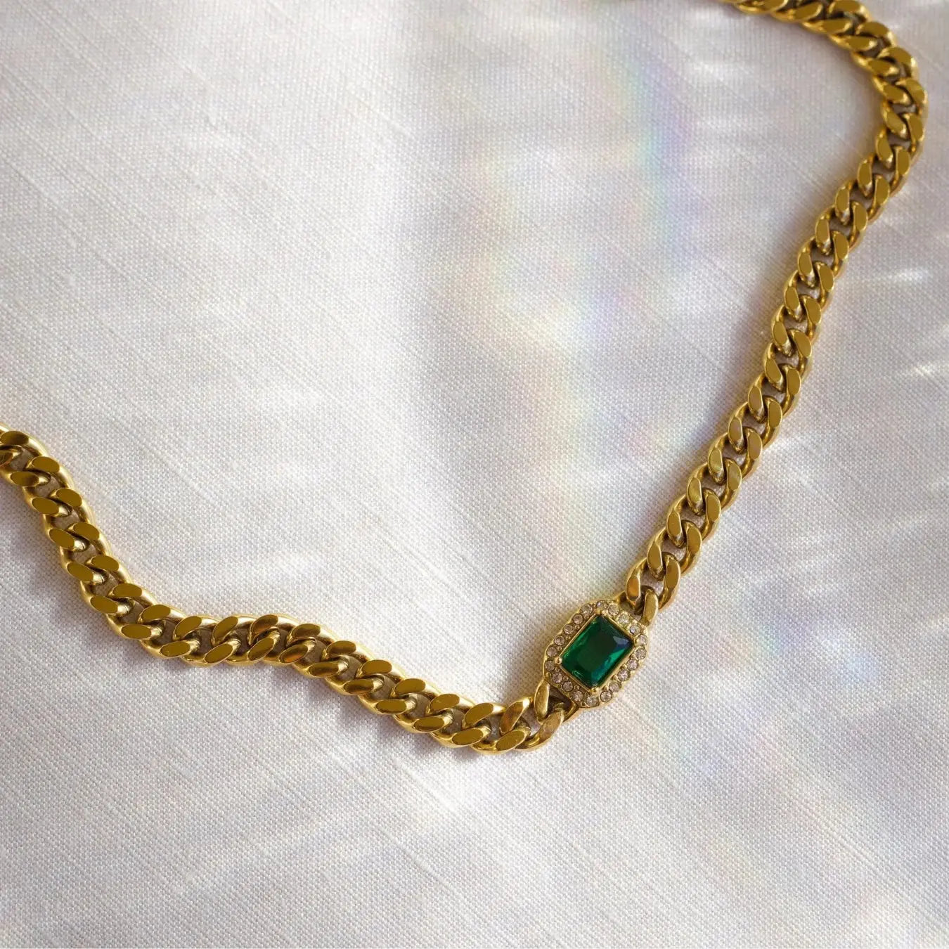 Cuban-Link Choker „Martha“ - Pearlsey