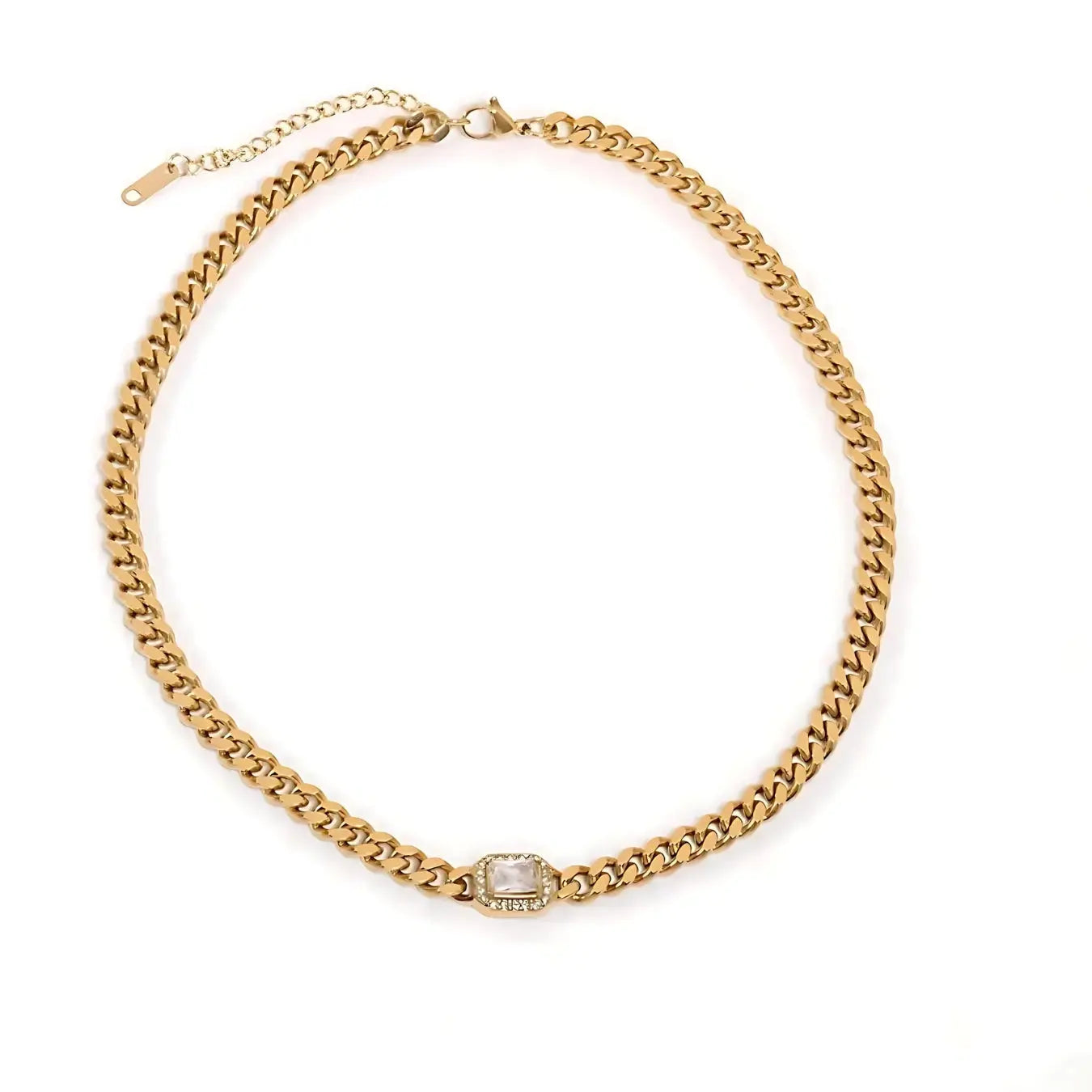 Cuban-Link Choker „Martha“ - Pearlsey