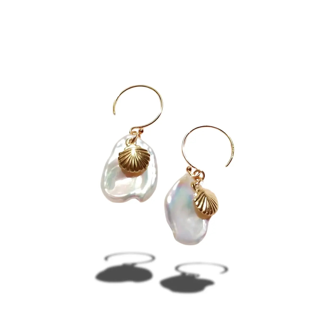 Keshi Pearl Dangle Ohrringe - Pearlsey