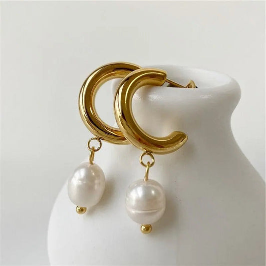 Kievan - Vintage Perlen Ohrringe - Pearlsey