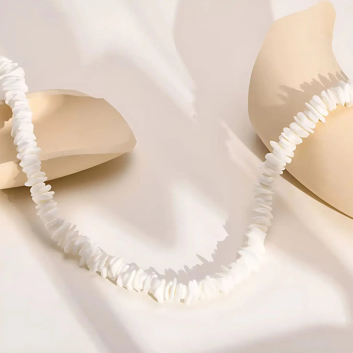 Natürliche Puka-Perlenhalskette "Waikiki Vintage" - Pearlsey