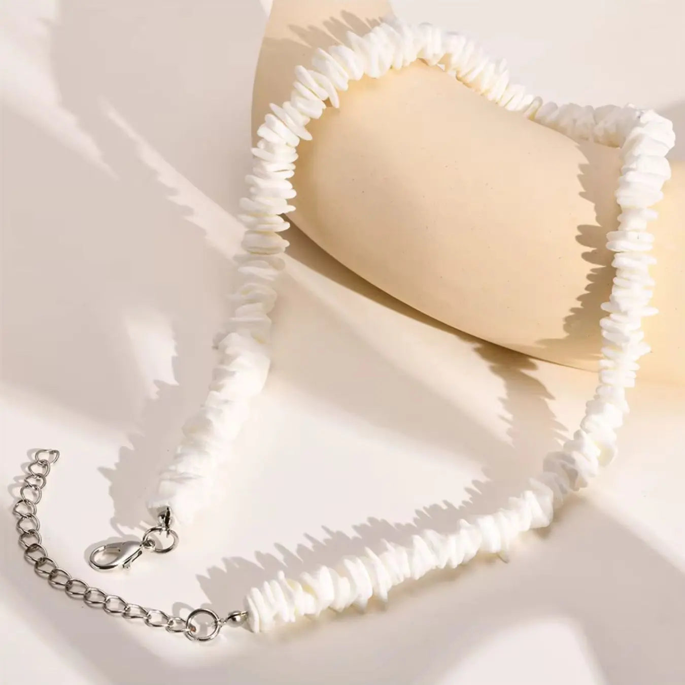 Natürliche Puka-Perlenhalskette "Waikiki Vintage" - Pearlsey