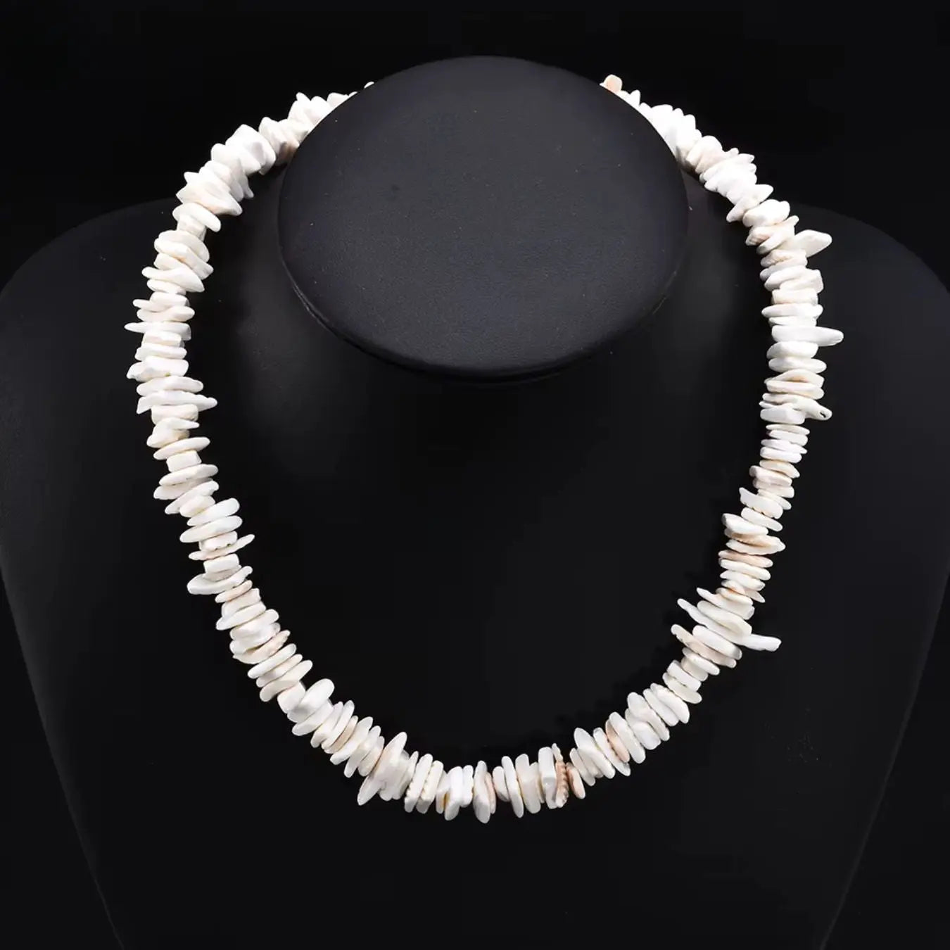 Natürliche Puka-Perlenhalskette "Waikiki Vintage" - Pearlsey