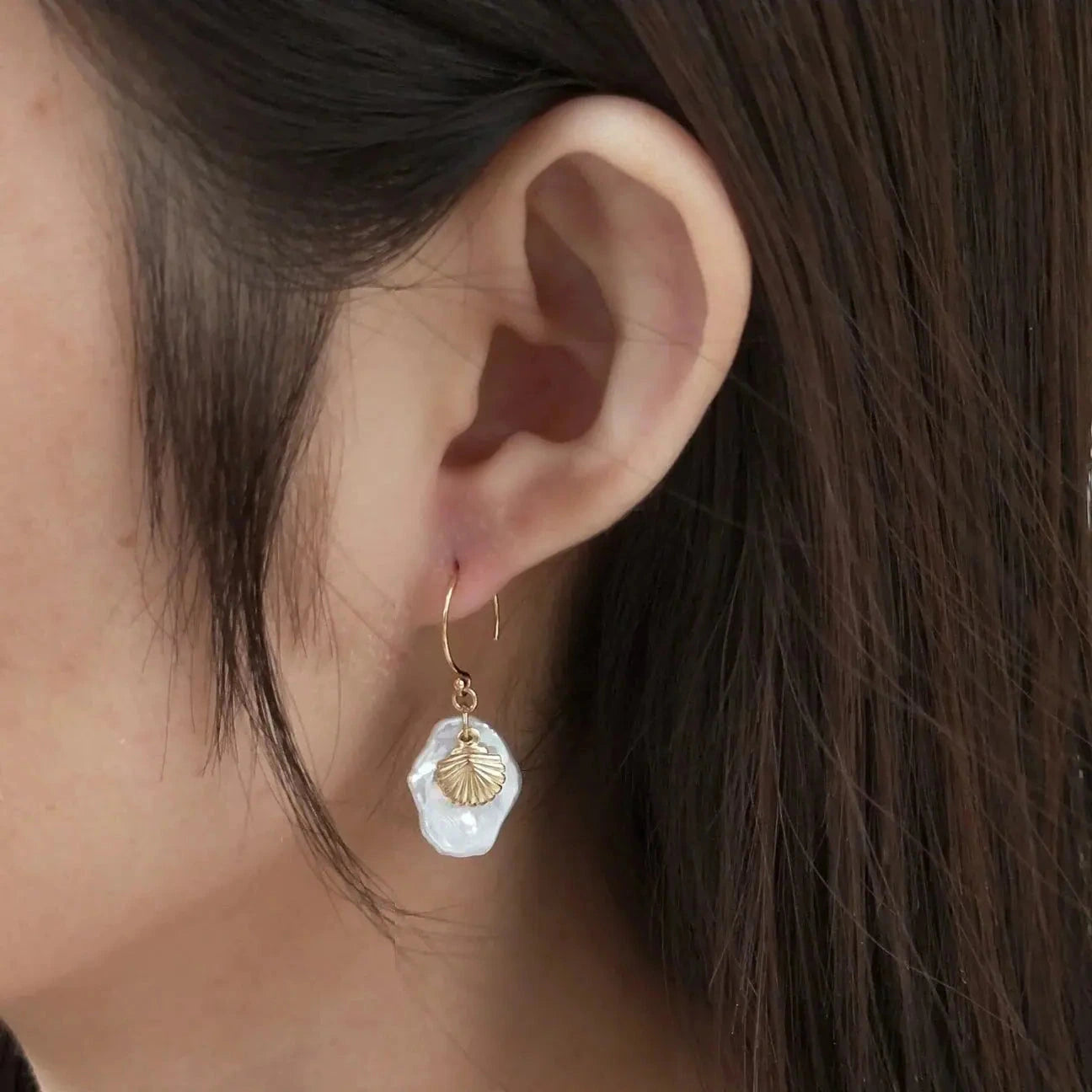 Pearl Rose Teardrop Steckerohrringe (Kopie) - Pearlsey