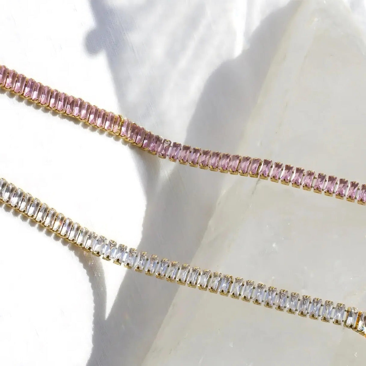 Penelope - Crystal Choker Halskette - Pearlsey