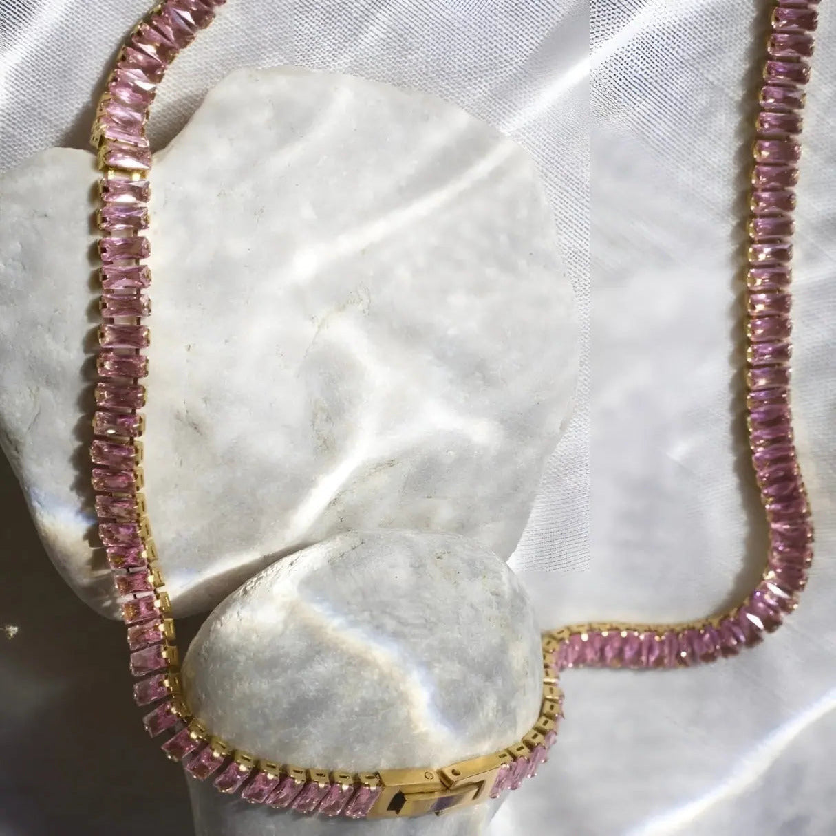 Penelope - Crystal Choker Halskette - Pearlsey