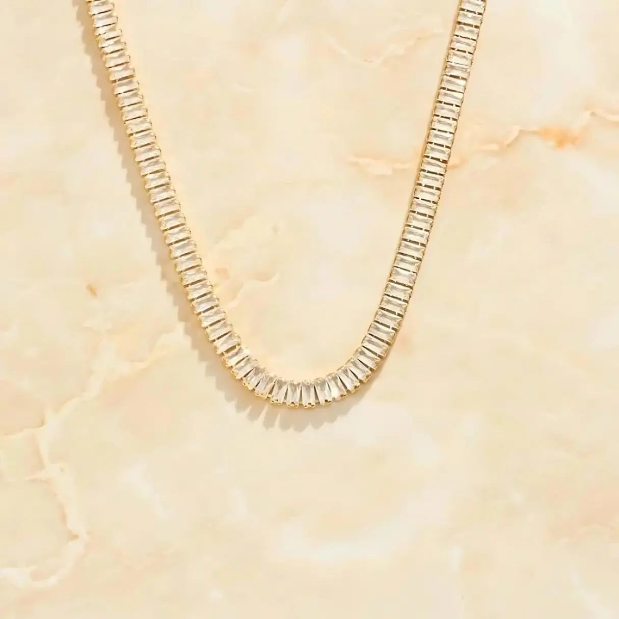 Penelope - Crystal Choker Halskette - Pearlsey