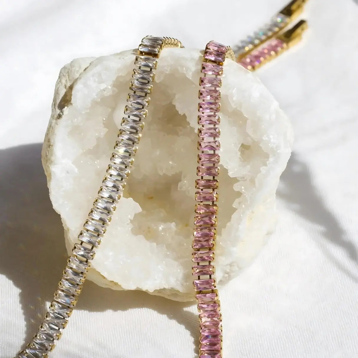 Penelope - Crystal Choker Halskette - Pearlsey