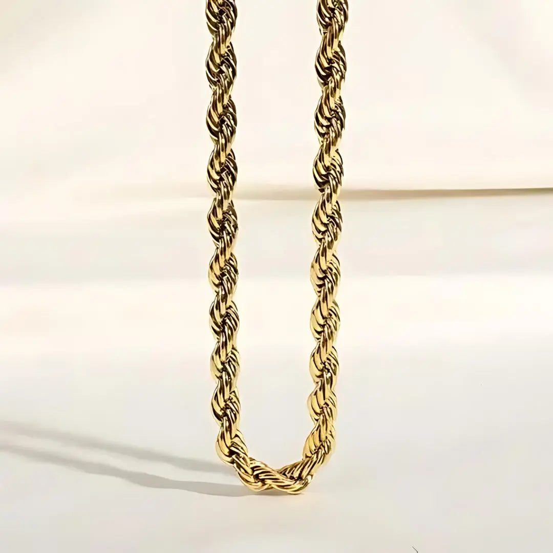 Rope Chain Halskette "Esmeralda" - 8mm - Pearlsey