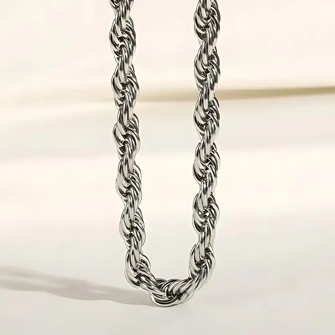 Rope Chain Halskette "Esmeralda" - 8mm - Pearlsey
