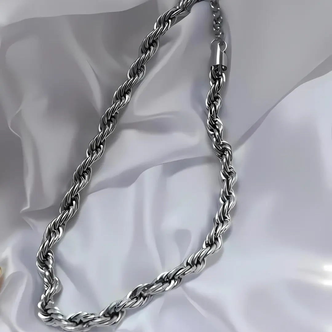 Rope Chain Halskette "Esmeralda" - 8mm - Pearlsey
