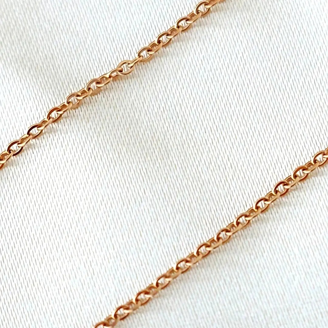 Rosegold Statement Halskette mit runden Zirkoniasteinanhängern- 18k - Pearlsey