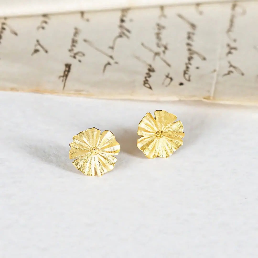 Steckohrringe "Boucles Giulia"- 18 Karat vergoldet - Pearlsey