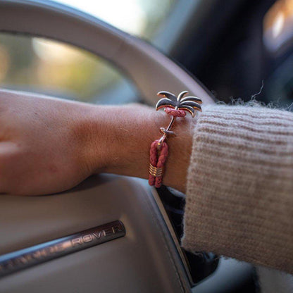 Palm Armband - Flamingo Rose - Pearlsey